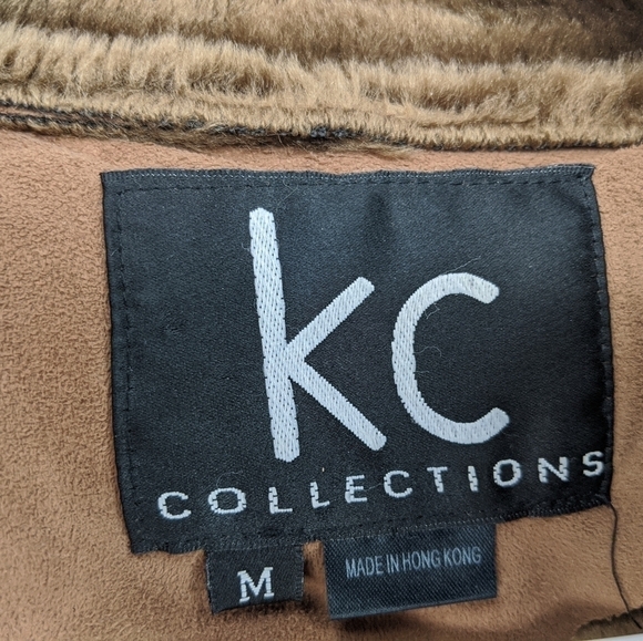 Vtg KC Collection Women's Jacket Faux Fur - Picture 6 of 13
